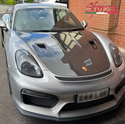 Porsche 981 - 718 Cayman GT4 RS Carbon Fiber Front Hood With NACA Vents • $4260