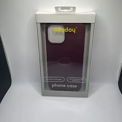 Heyday Antimicrobial Case Protection For IPhone 12 Pro Max - Mulberry • $8.98
