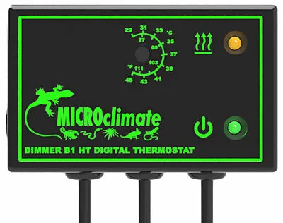 £69.39 • Buy Microclimate Dimmer B1 High Temp Thermostat Black 600w For Reptile Vivariums