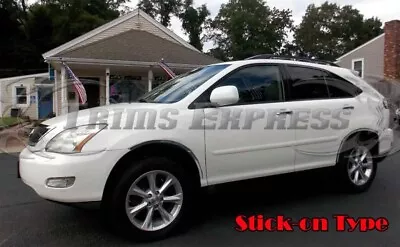 For:2004-2009 Lexus RX330 RX350 RX400h Fender Wheel Well Lip Trim Stick-On 4Pc • $174.99