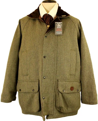 £79.99 • Buy Oxford Blue 42  Mens Green Mix Tweed Shooting Field Coat