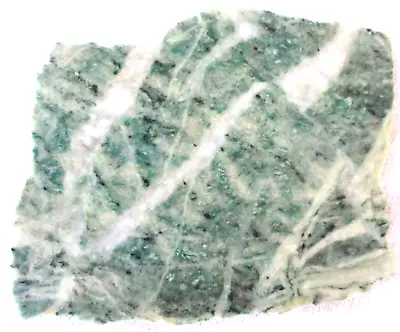 Marble Slab -  Green - White - 195 Grams - California • $9.75
