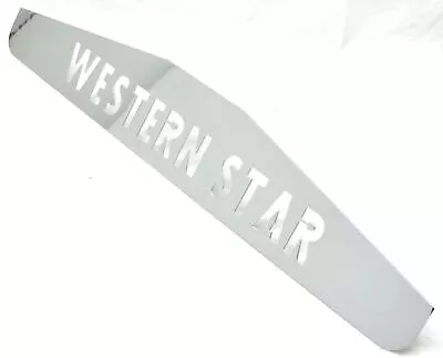 Mud Flap Bottom Plate/Weight 24  X4  WESTERN STAR 3 Stud Chrome GG#30046 Each • $31.67