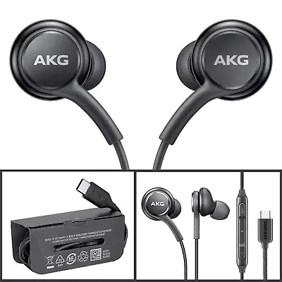 Samsung Type C USB-C Earphones In-Ear Mic Headphones Earbuds Wire Headset Lot • $3.79