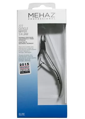 MEHAZ Professional 777 Cuticle Nipper 1/4 Jaw Expertly Trims Durable Precision • $49.99