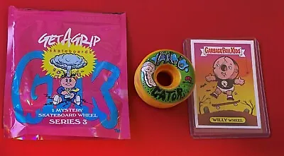 Ali Gator 2021 Topps Gpk Get A Grip Skateboard Wheel Series 3 Orange Parallel • $82.62