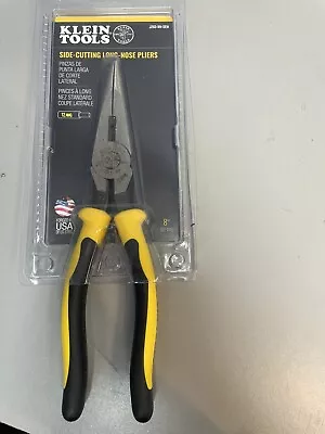 KLEIN TOOLS - 8 Inch Side Cutting Long Nosed Pliers - J203-8N-SEN • $25.52