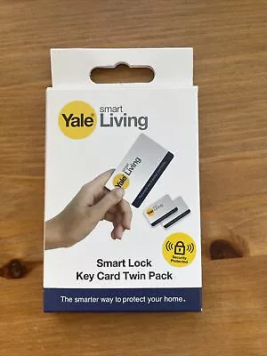 Yale Two Pack Key Cards For Smart Door Locks Home Cctv System Quick Access Rfid • £4.95