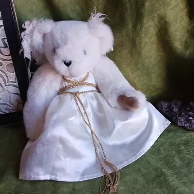 Vermont Teddy Bear Co. - Angel Bear - 15 Inch Teddy Bear Plush W/ Wings & Halo • $14.99