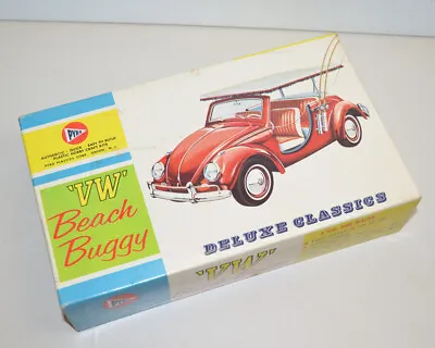 $102.30 • Buy Vintage PYRO VW BEACH BUGGY Model Kit Complete Nice Box 1964 Deluxe Classics