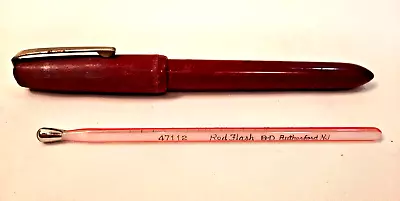 Vintage Red Flash B-D Rutherford NJ Fever Thermometer 47112 W/Case • $19.95