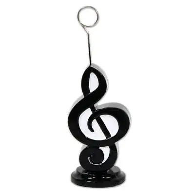 Musical Note Photo Balloon Holder 6oz Musical Party Supplies And Decorations • $5.39