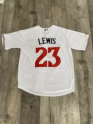 Men’s Minnesota Twins #23 Royce Lewis Stitched White Jersey - Size Large • $74
