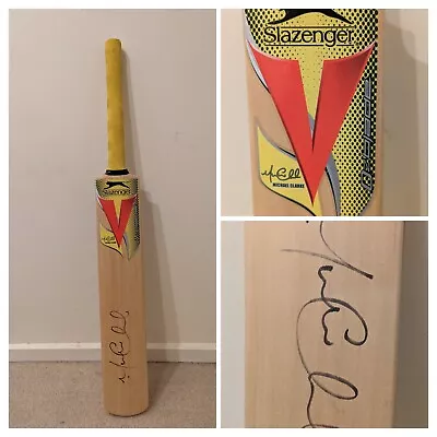 $350 • Buy Michael Clarke (Australia) Signed Full Size Slazenger Oz Blade Cricket Bat