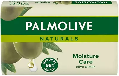 6 Pack - Palmolive Naturals Moisture Care Olive & Milk Soap 90g • £15.99