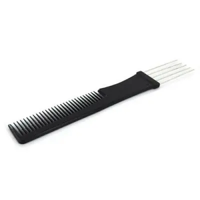 Professional Hair Dressing Claw Rake Lift Comb Styling Comb Plastic Metal Pik UK • £1.99