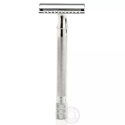 Merkur Solingen 23C Double Edge DE Classic Safety Razor - Long Handle • £37.79