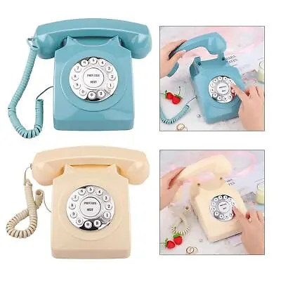 Guestbook Wedding Phone Recorder With Rotation Dial Retro Style Landline Phone • £115.80