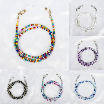 $3.29 • Buy Glasses Neck Chain Rope Lanyard Beaded Sunglasses Reading Cord Strap Necklace