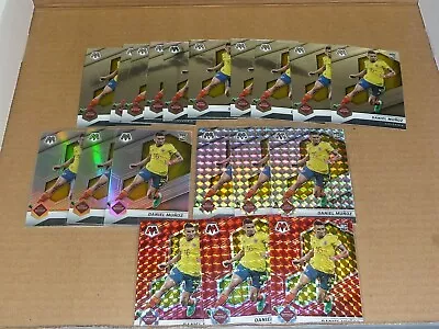 2021/22 Panini Mosaic WORLD CUP SOCCER DANIEL MUNOZ LOT OF 19 SILVER RED #186 • $3.99