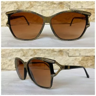 Vintage Ted Lapidues Tl22 1220 Sunglasses Squared France Paris 1980's Very Rare • $246.50