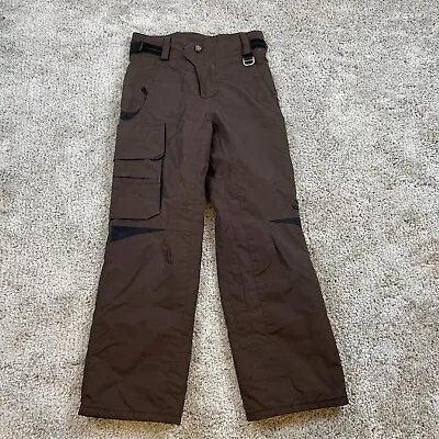 Marker Ski Pants Juniors Size 16 Insulated Brown Teen Large Snowboard Pant • $34.90