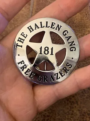 Mint  “The Halley Gang - Free Grazers” - E. CLAMPUS VITUS' Badge  ECV- “FREESHIP • $39.99