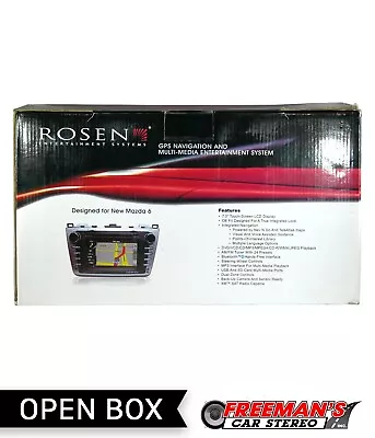 Rosen DS-MZ0830-M11 Open Box Navigation Receiver For 2009-up Mazda 6 • $149.99