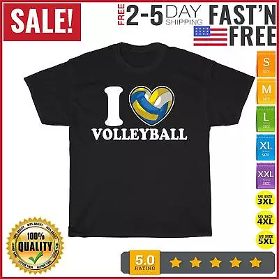Volleyball Heart Beach Volleyball Jersey Men Women Children T Shirt Men Women • $18.99