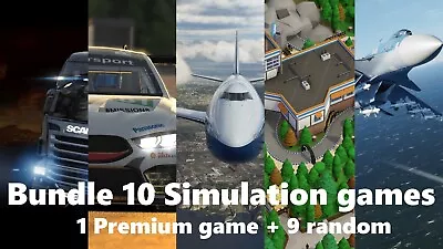 Bundle SImulator Games - Steam Keys Region FREE • $29