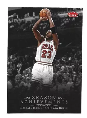 Michael Jordan 2007-08 Fleer Box Set #SH48 Season Achievements • $2.95