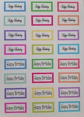 One Sheet Card Topper Wonder Labels Tags Sentiments Labels For Card Making • £1