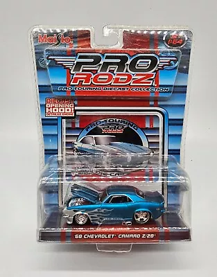 Maisto Pro Rodz 68 Chevy Camaro Z28 Blue • $12.95