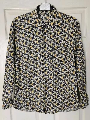 Gabicci Floral Cotton Shirt Size L • £20