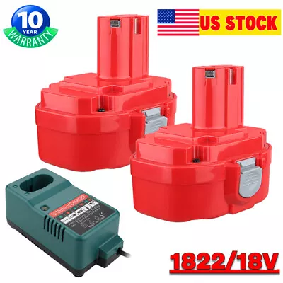 Replacement For Makita 18V PA18 Battery Or Charger 1834 1823 1833 1820 192827 • $23.89
