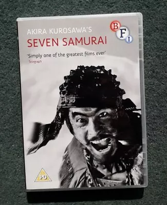 £1.99 • Buy Akira Kurosawa - Seven Samurai (BFI DVD 2014)  With Booklet. Region 2