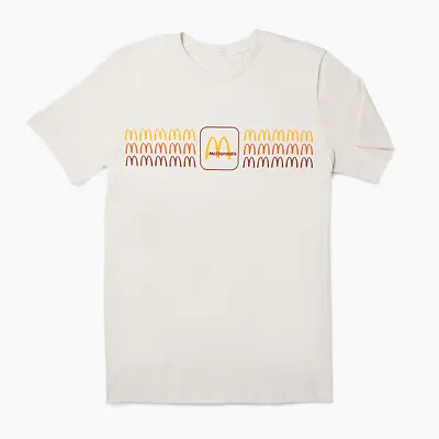 McDonald's Arches Retro Packaging T-Shirt Tee - L Size - Large - NEW • $26