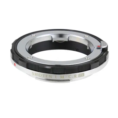 SHOTEN Lens Adapter EX Leica M ZM VM Lens To Canon EOS R RP R3 R5 R50 R6 R8 R10 • $75.99