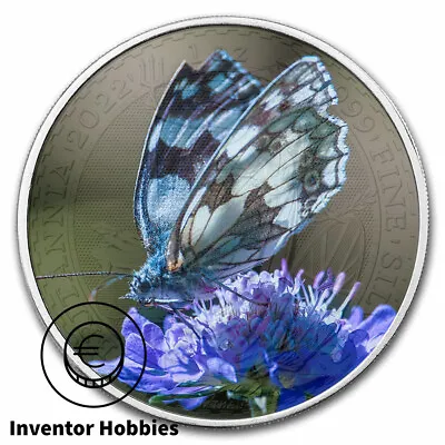 $67.88 • Buy Blue Butterfly - Colorized British Britannia 1oz .999 Pure Silver Coin