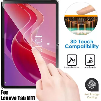 For Lenovo Tab M11 TB330FU 11inch Tablet Tempered Glass Screen Protector Film • $12.68