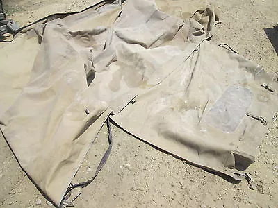 Used Sand/Tan Cargo Cover For HMMWV M998 Pickup Cargo Bed SC UFIX • $125