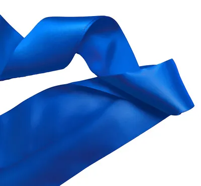 £24.79 • Buy 50mm Satin Blanket Binding - Electric Blue