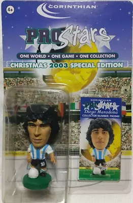 Corinthian Prostars Diego 2003 Christmas Special Edition Maradona Action Figure • $59.99