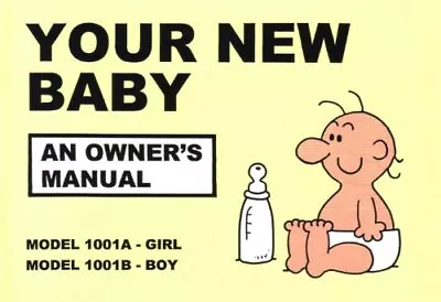 Your New Baby: An Owners Manual By Martin Baxendale (Paperback 1996) • £9.13