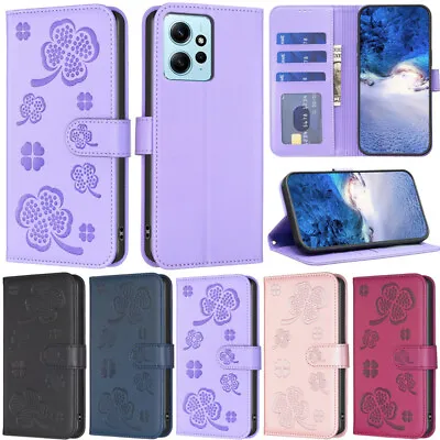 Flowers Wallet Flip Case Cover For Xiaomi 13T Redmi 13C A3 A2 Note 11S 12 13 Pro • $14.01