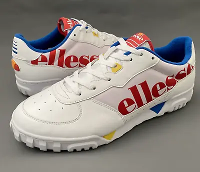 Ellesse Tanker LO OG LTHR AF White Athletic Sneakers Size 10 NEW • $69.95