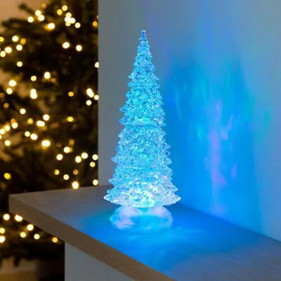 £4.95 • Buy 🎄Colour Changing LED Christmas Tree Decoration Xmas Light Up Ornament Home UK