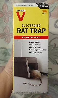 Victor Electric Rat Trap Model #M241 Kills Up To 50 Rats Unused Open Box  • $29.99