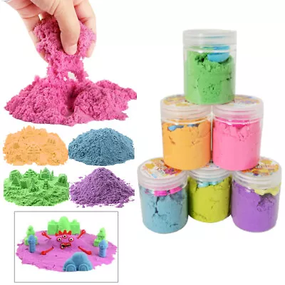 3 Pack Sand Moldable Sensory Play Magic Sand Resealable Toys Non Toxic • $15.50