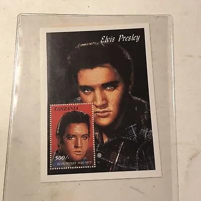 Elvis Presley Collectible Stamps Vintage Tanzania • $6.29